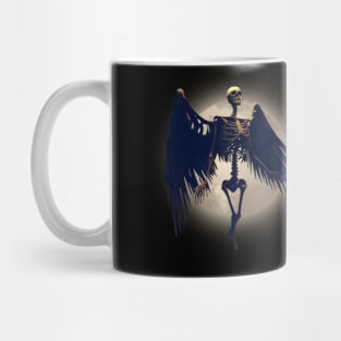 winged skeleton Mug